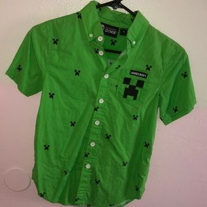 Minecraft button up